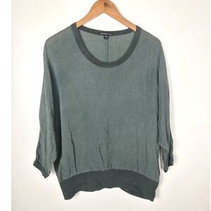 James Perse Sage Green Dolman Sleeve Top Size 3/Medium (8-10) Quiet Luxury